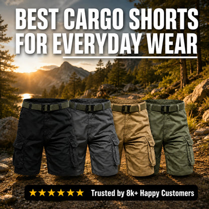 3-Pack Cargo Shorts