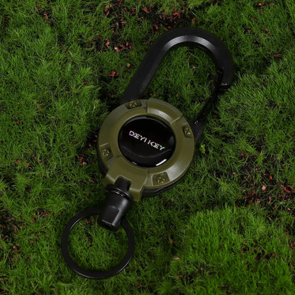 🏆Buy 1 Get 1 Free🎁3 In 1 New Multifunctional Retractable Pull Reel Carabiner Keychain