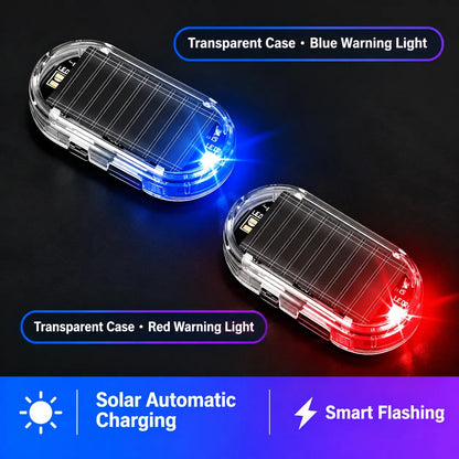 📢📢50% OFF !! ⏰ Solar Anti-Theft LED Flashing Lamp