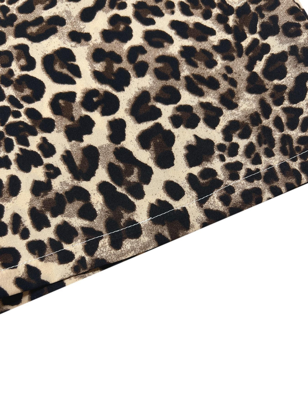 Women's Leopard Print Tie Front Pocket Wide Leg Pants, Casual Comfy Straight Leg Trousers for Daily Wear, Ladies Bottoms for All Seasons, Womenswear, Casual Chic Trousers
