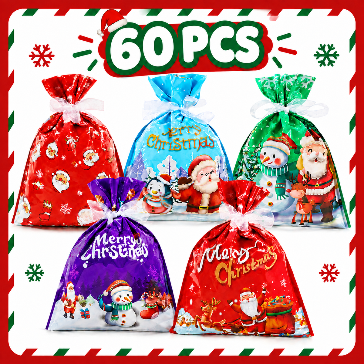 🎅Perfect Gift Picks🎁The World’s Best Christmas Gift Bag With Drawstring