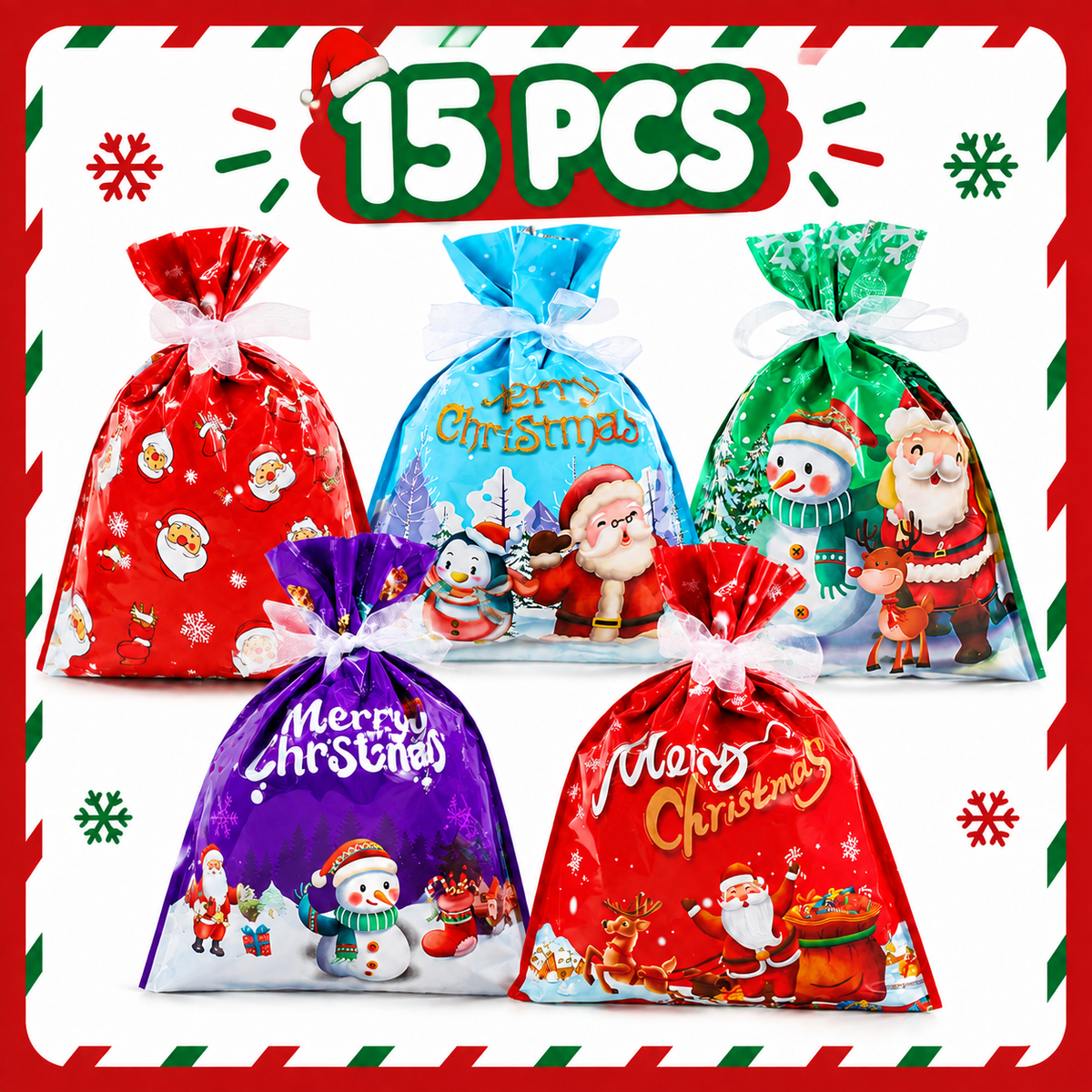 🎅Perfect Gift Picks🎁The World’s Best Christmas Gift Bag With Drawstring