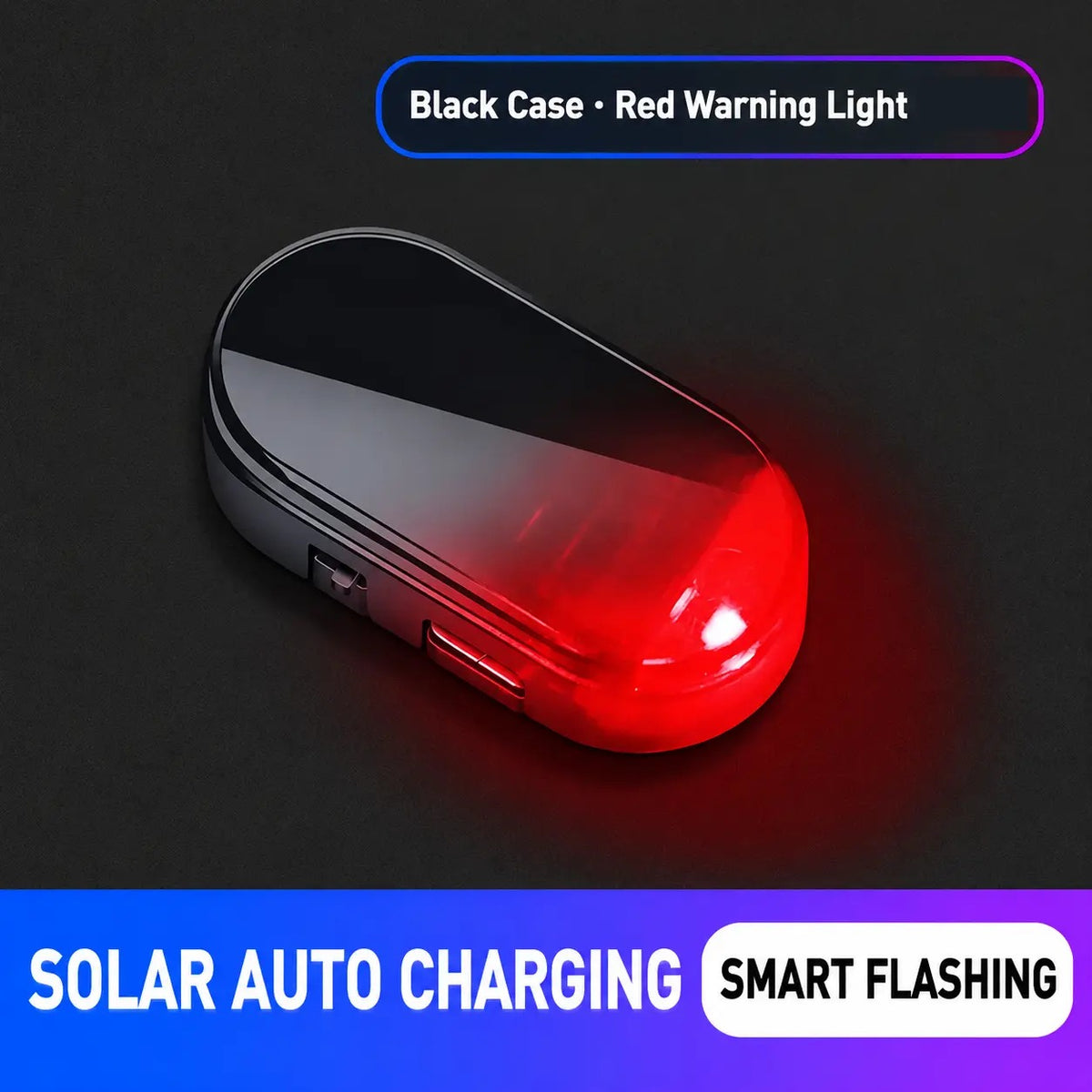 📢📢50% OFF !! ⏰ Solar Anti-Theft LED Flashing Lamp